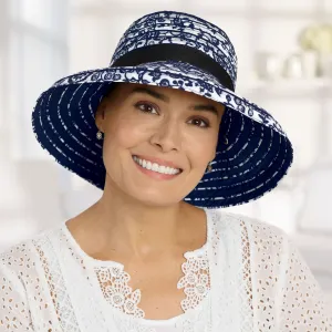 Printed Botanist Brim Hat