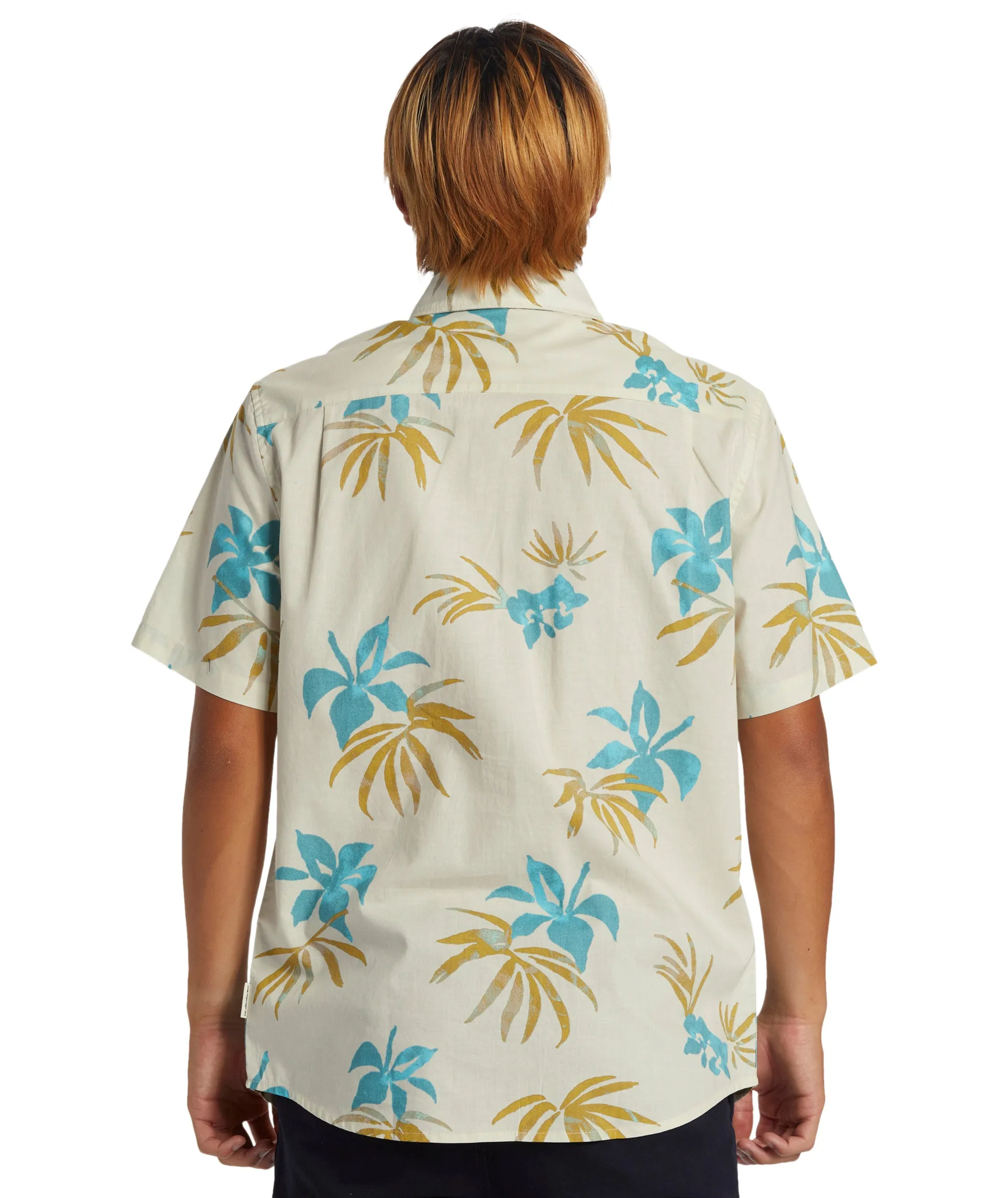 Quiksilver Mens Apero Classic Hawaiian Short Sleeve Shirt
