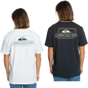 Quiksilver Mens Line By Line Short Sleeve T-Shirt