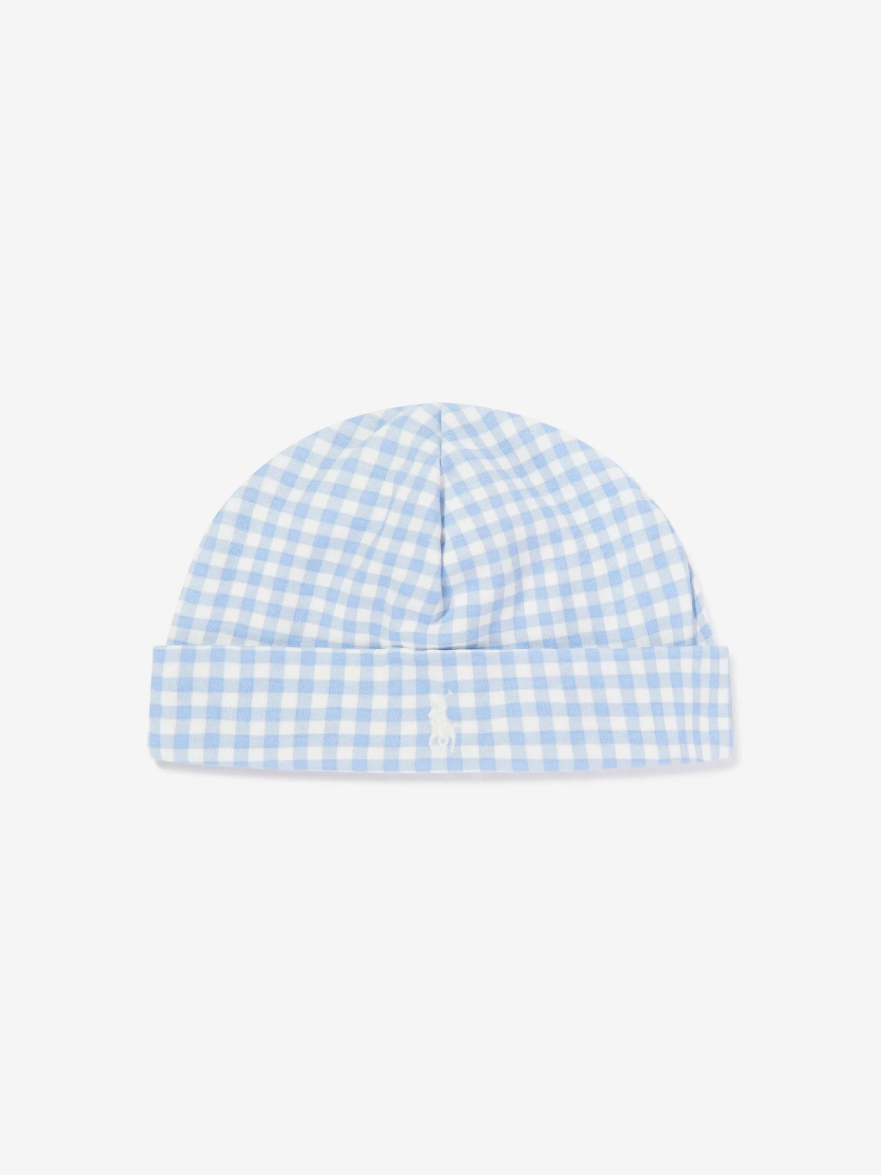 Ralph Lauren Baby Boys Gingham Babygrow Set in Blue