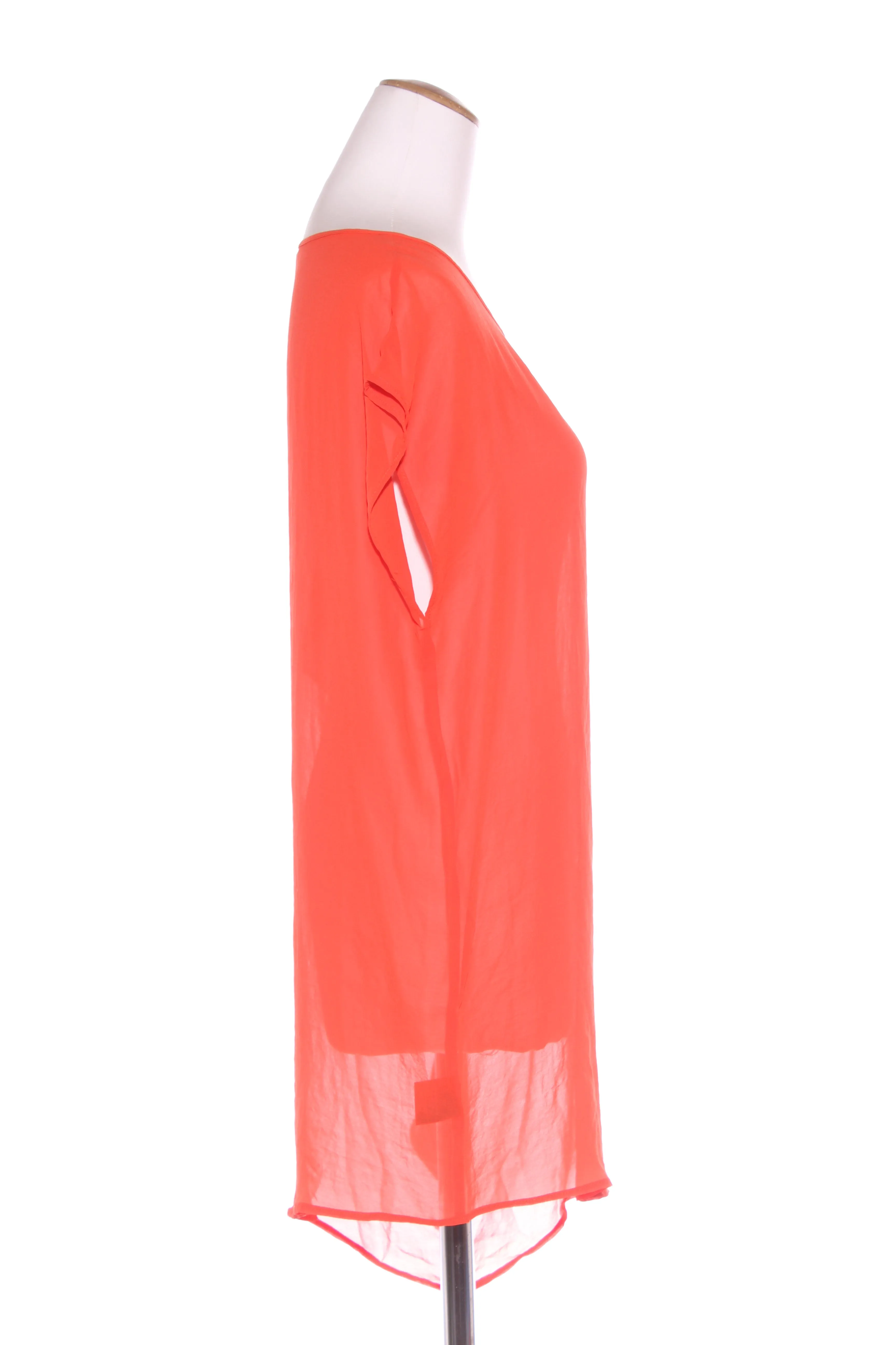 REPERTOIRE (NZ) Chiffon ruffle detail tunic! 10
