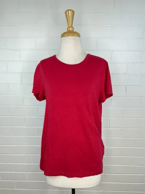 R.M.WILLIAMS | top | size 10 | short sleeve | 100% cotton