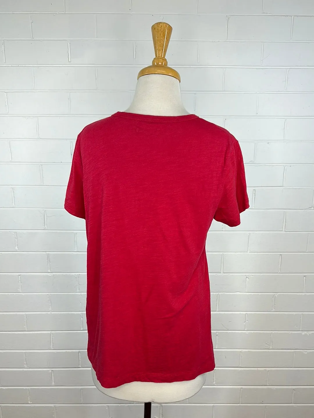 R.M.WILLIAMS | top | size 10 | short sleeve | 100% cotton