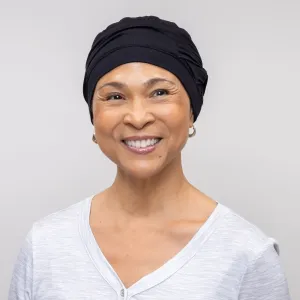 Shirred Seamless Bamboo Twist Hat