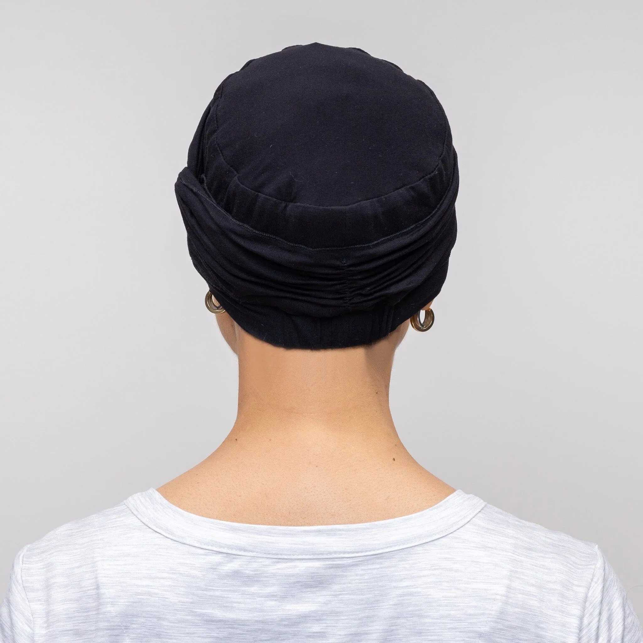 Shirred Seamless Bamboo Twist Hat