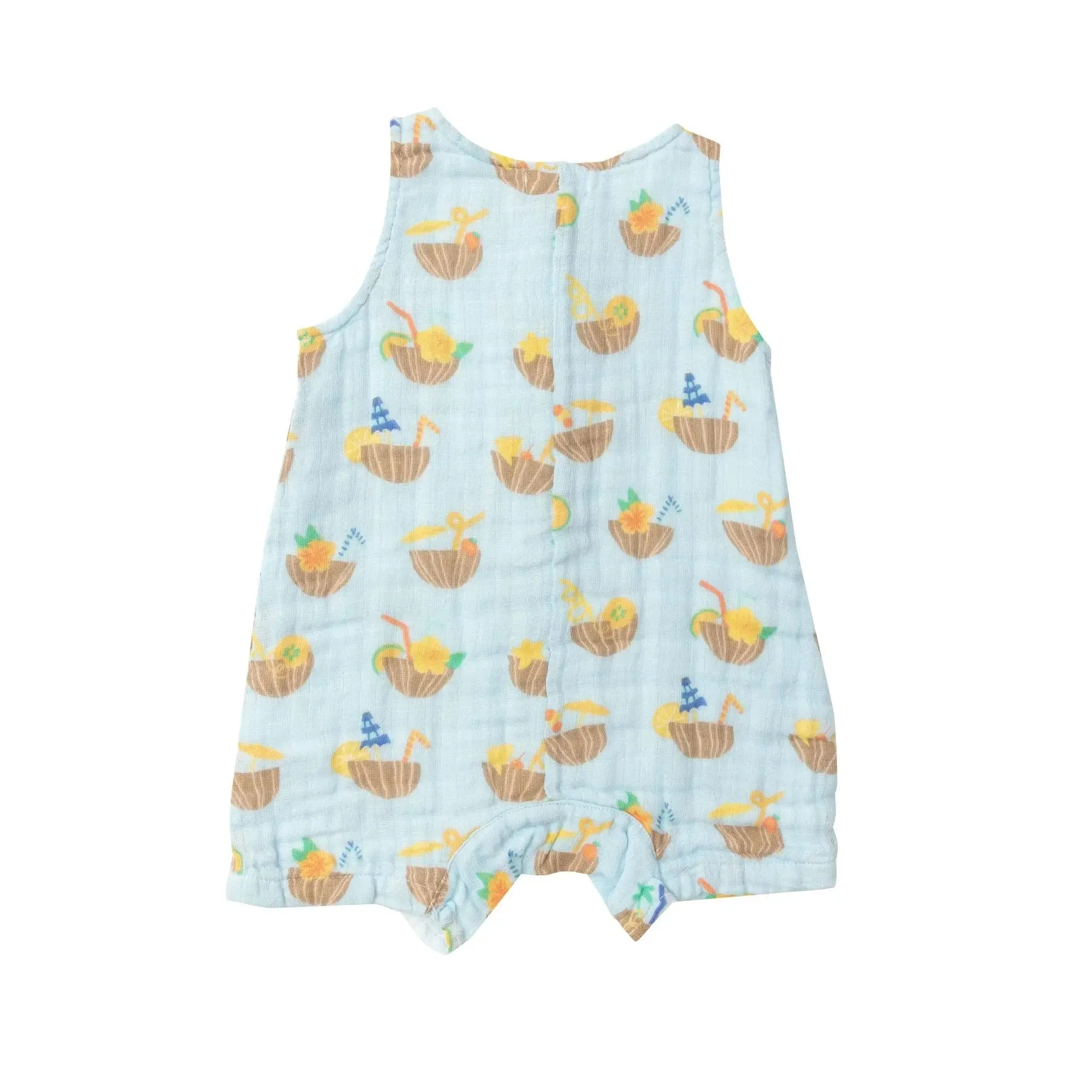 Shortie Romper - Coconut Drinks | Angel Dear