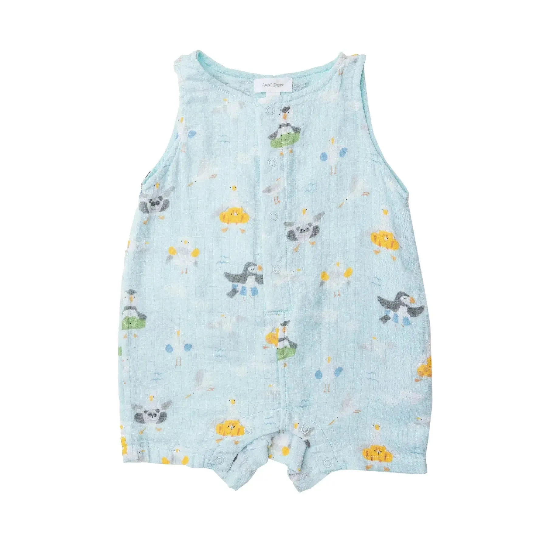 Shortie Romper - Shorebirds | Angel Dear