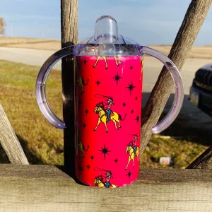 Shoulda Been A Cowgirl Sippy Tumbler