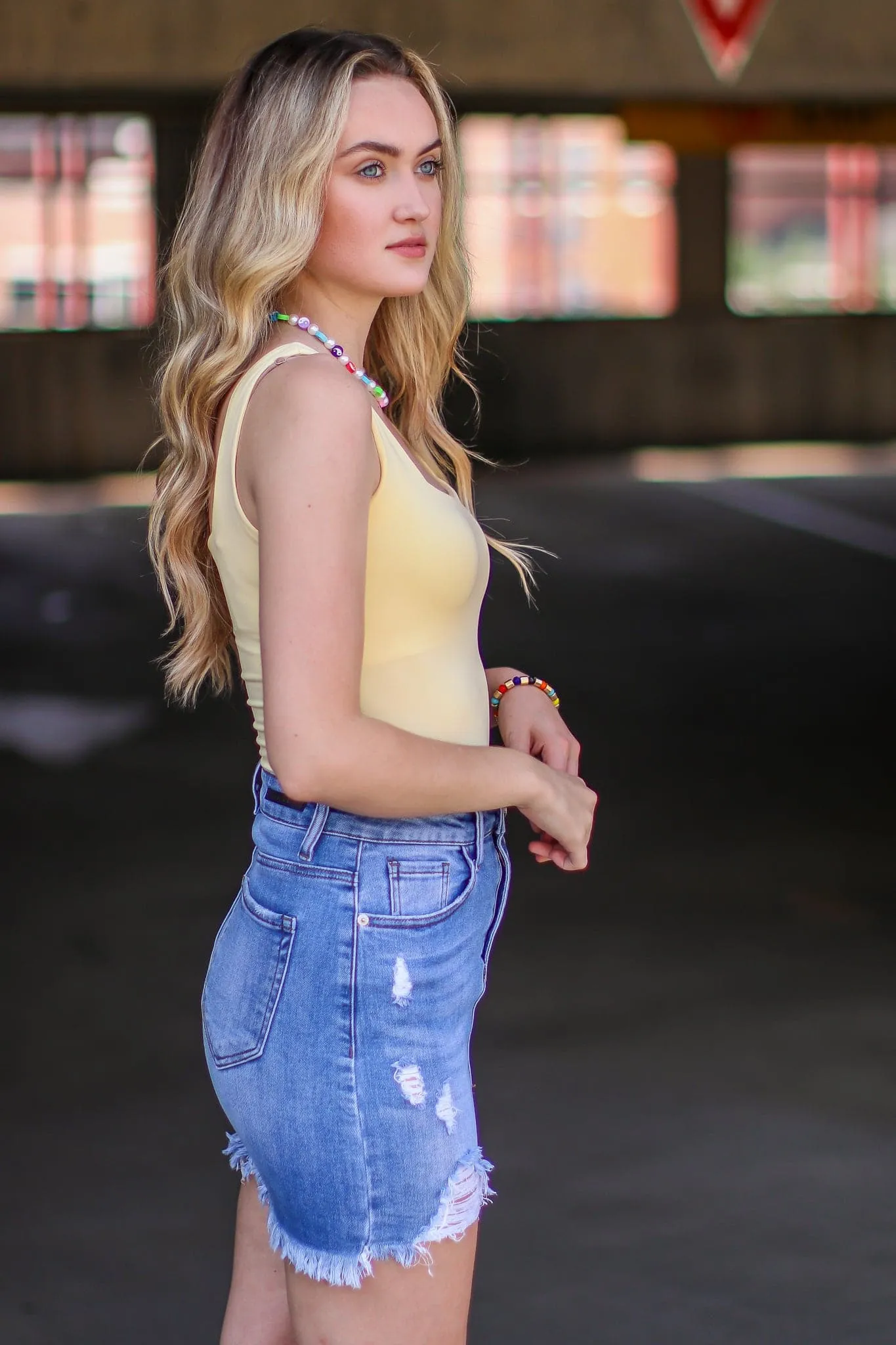 Sightsee Square Neck Bodysuit - FINAL SALE