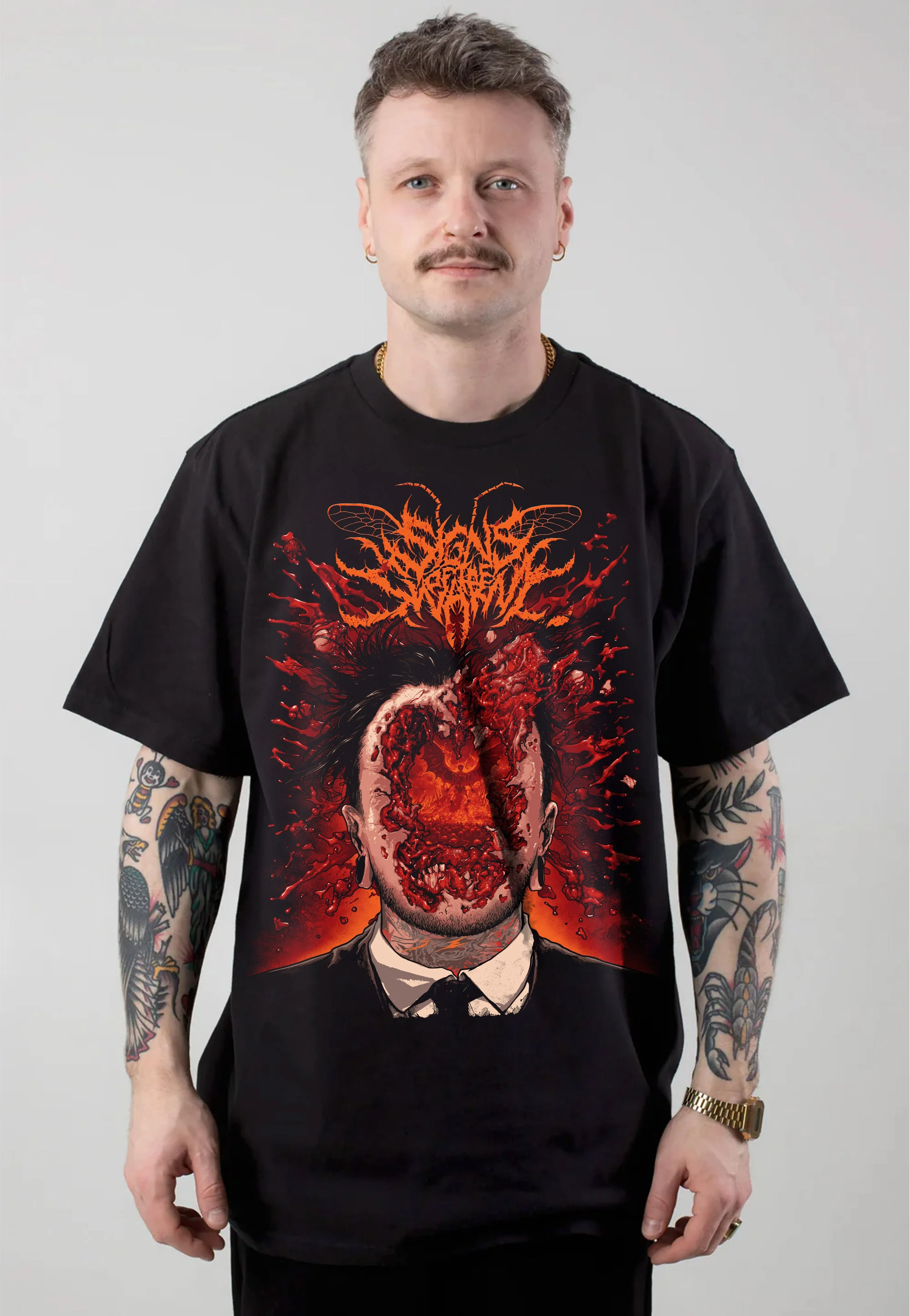 Signs Of The Swarm - Hell Must Fear Me - T-Shirt