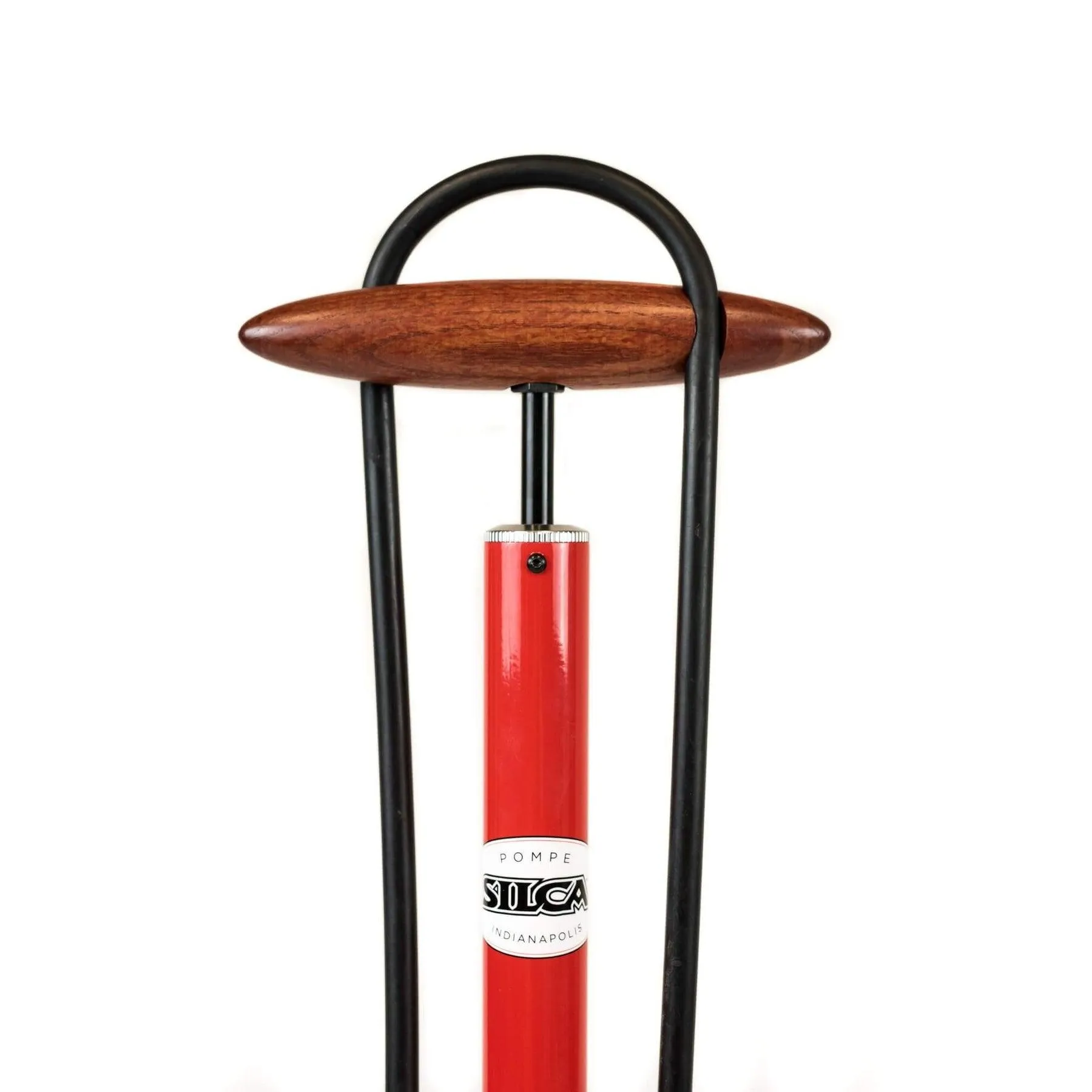 Silca Pista High Pressure Floor Pump (Red)