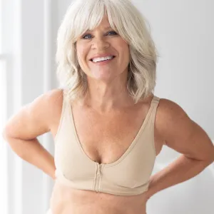 Slick Chicks™  Wireless Zip Front Bra