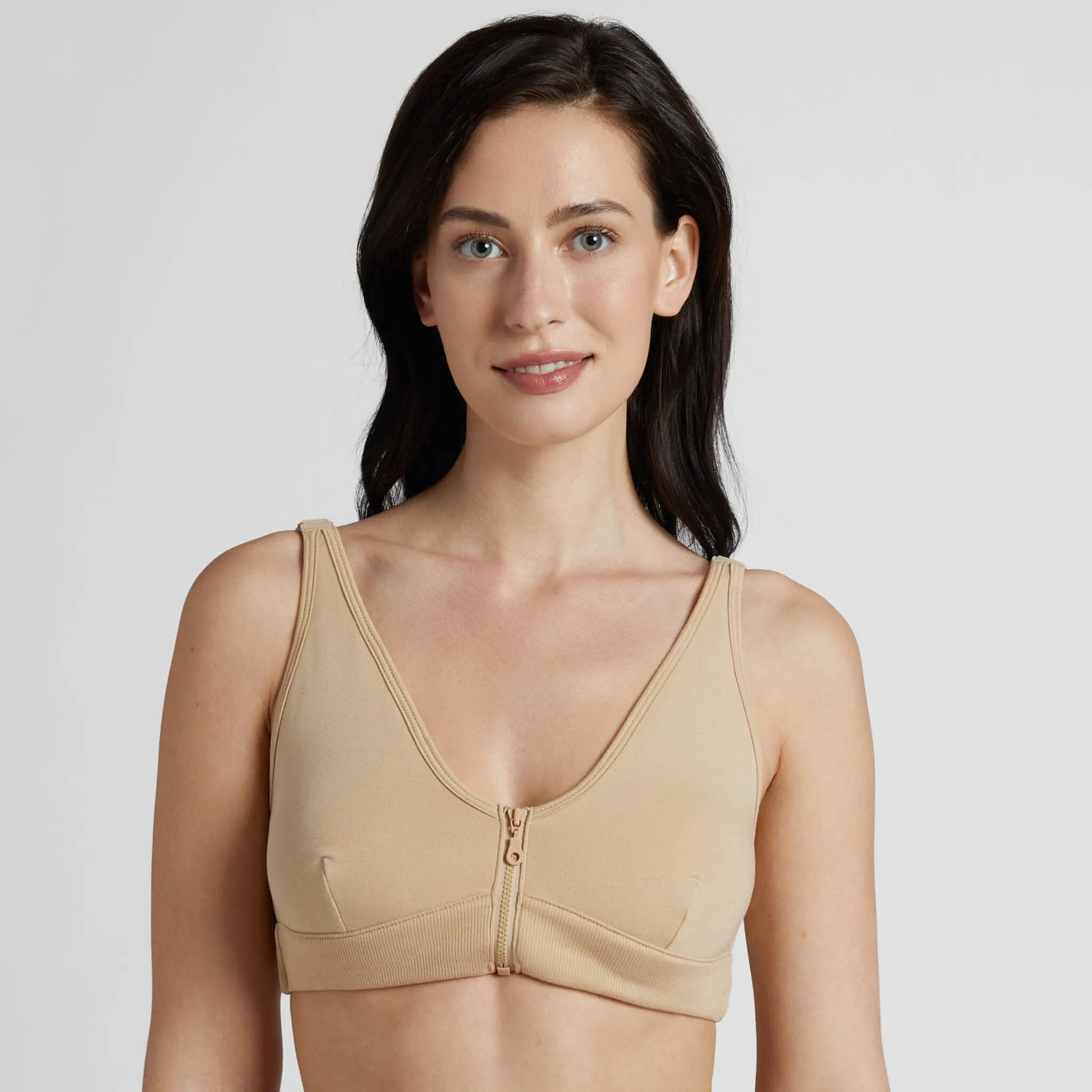 Slick Chicks™  Wireless Zip Front Bra