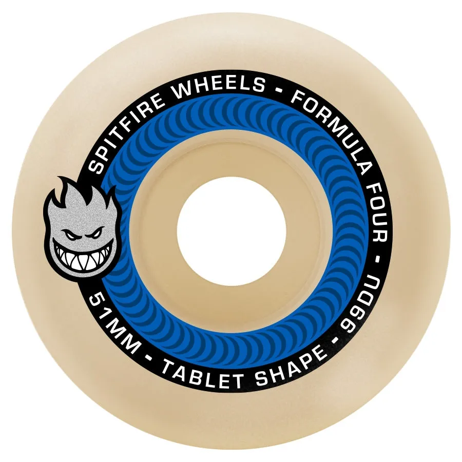 Spitfire - F4 Tablets 51MM 99A Skateboard Wheels
