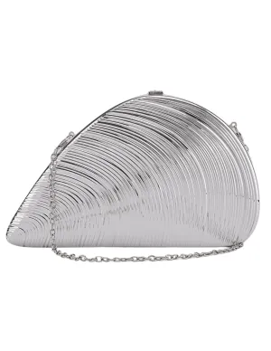 St. Barths La Robe Metallic Oyster Crossbody