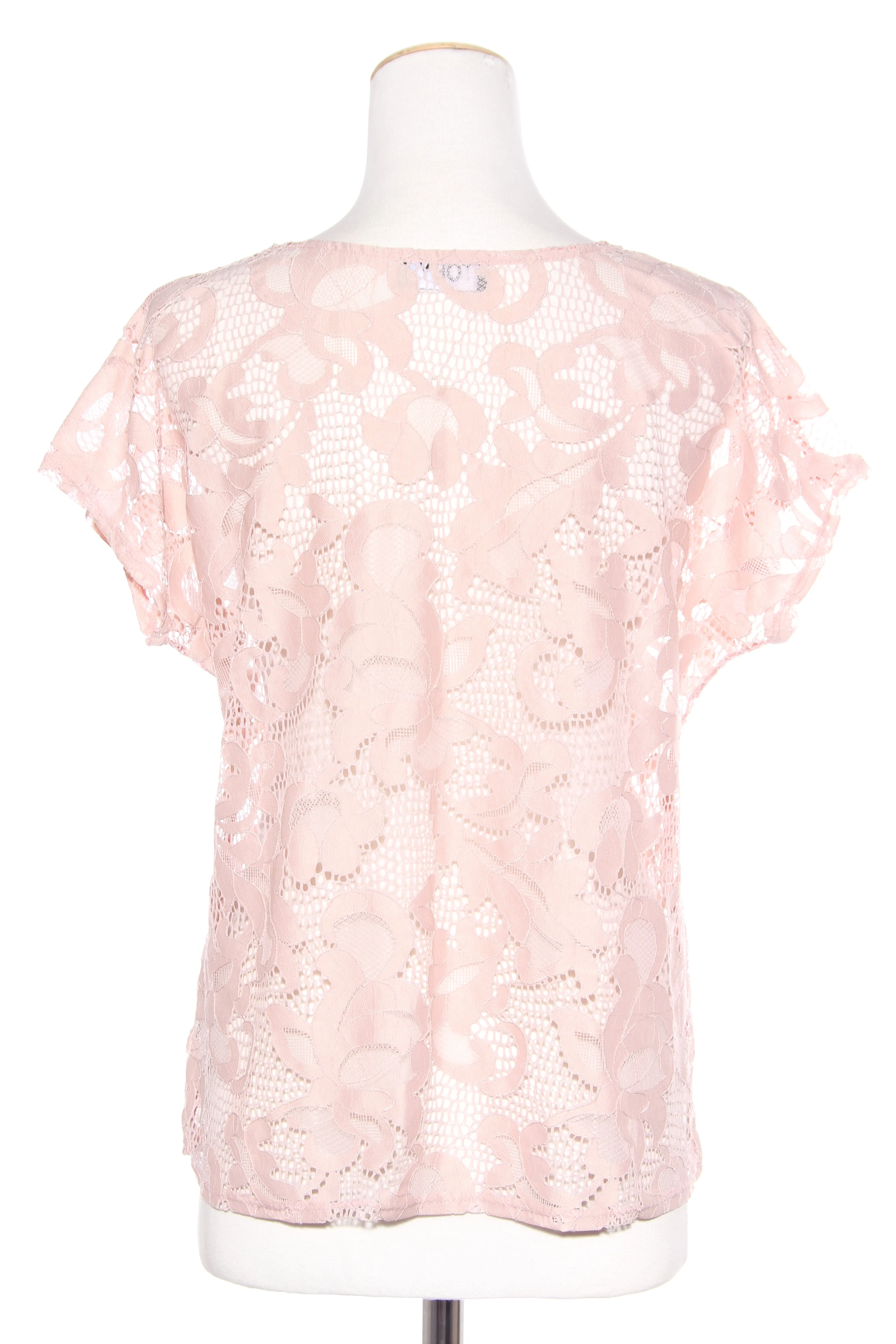 TOBY By David Pond - Blush lace top! 10-12