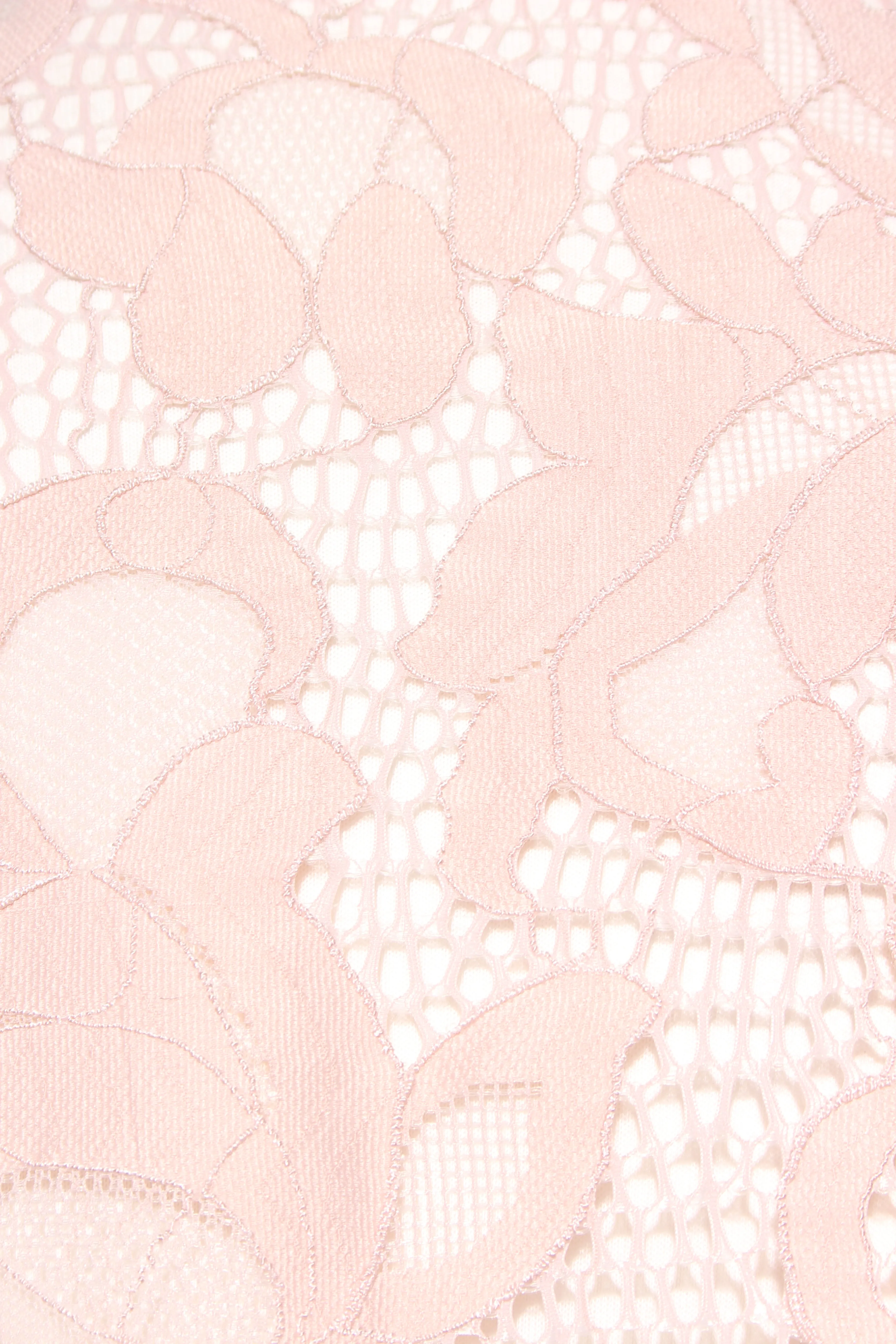 TOBY By David Pond - Blush lace top! 10-12