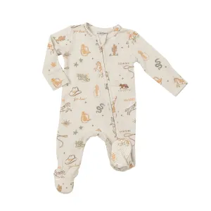 Two Way Zipper Footie - Wild Wild West | Angel Dear