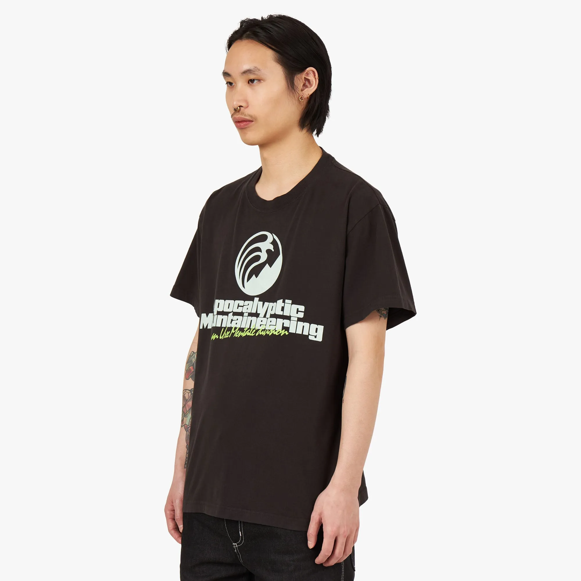 UXE Mentale Apocalyptic Mountaineering T-shirt / Black