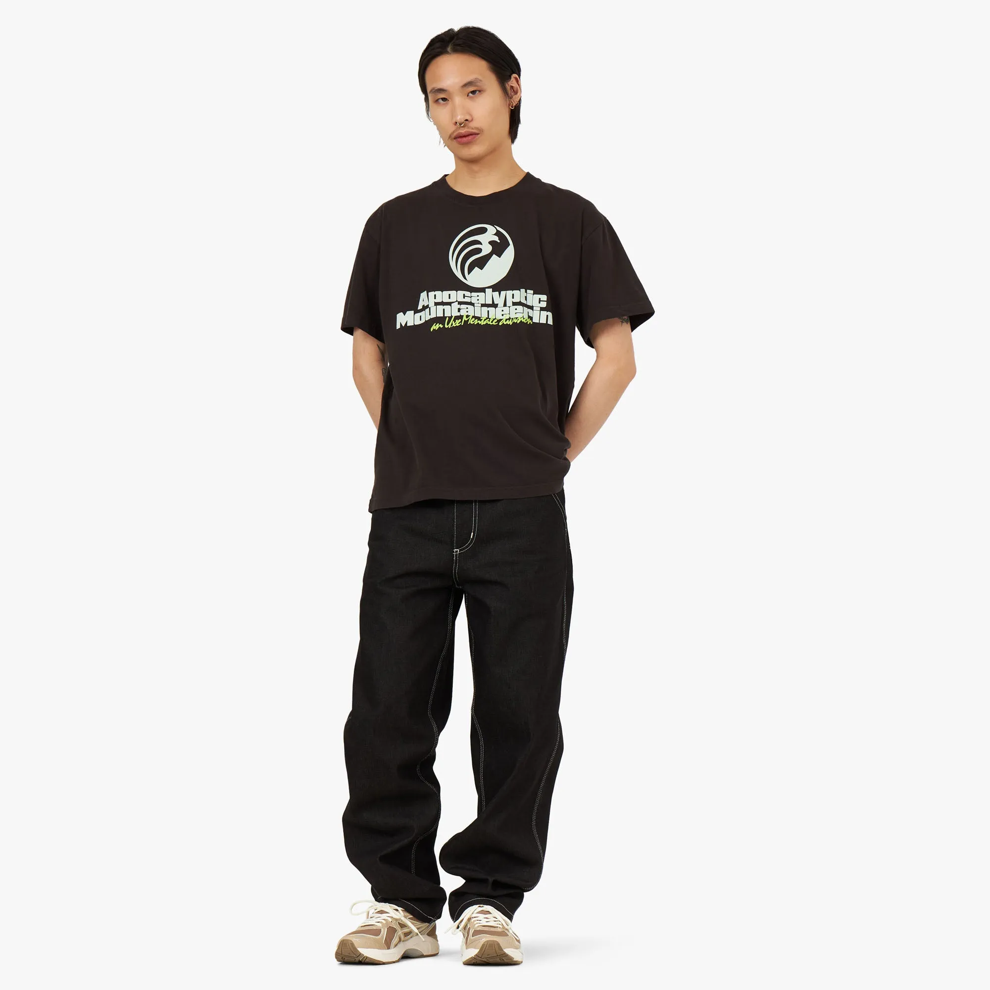 UXE Mentale Apocalyptic Mountaineering T-shirt / Black