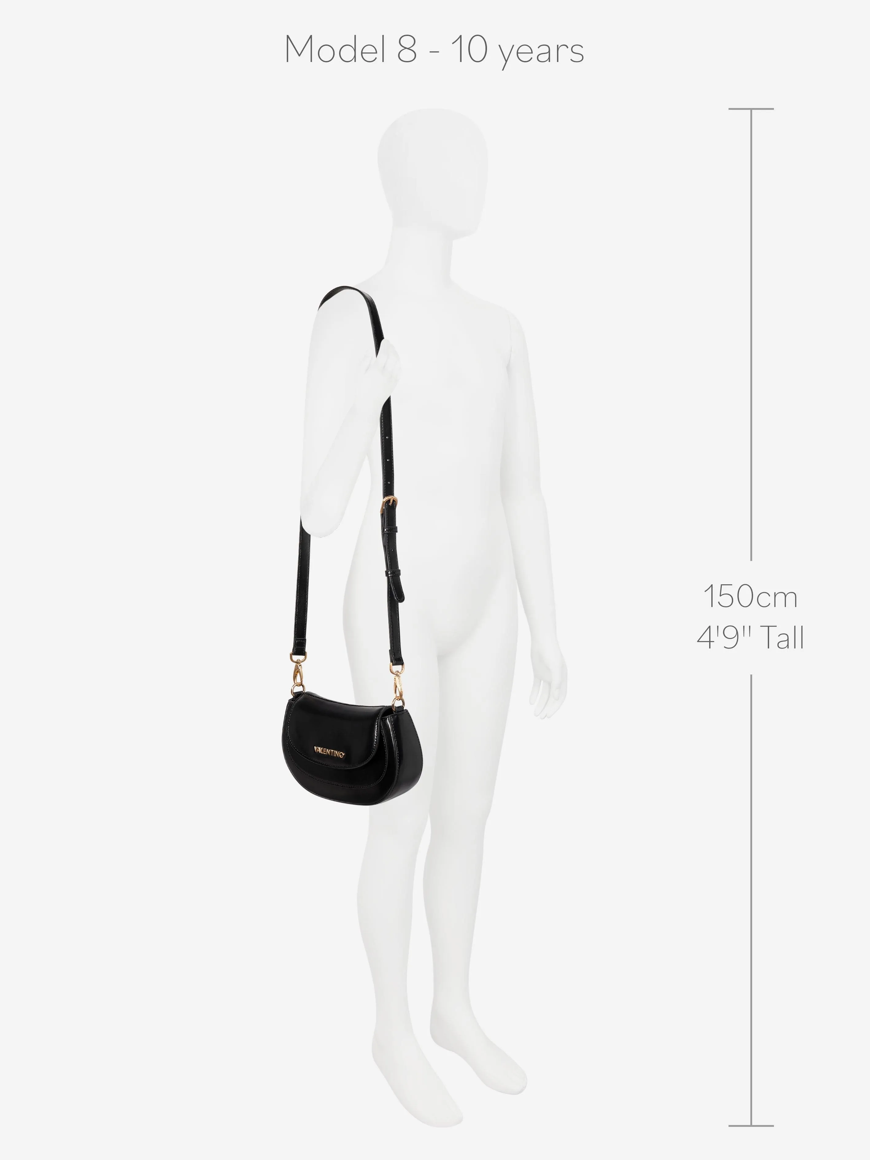 Valentino Type Re Shoulder Bag in Black (23.5cm)