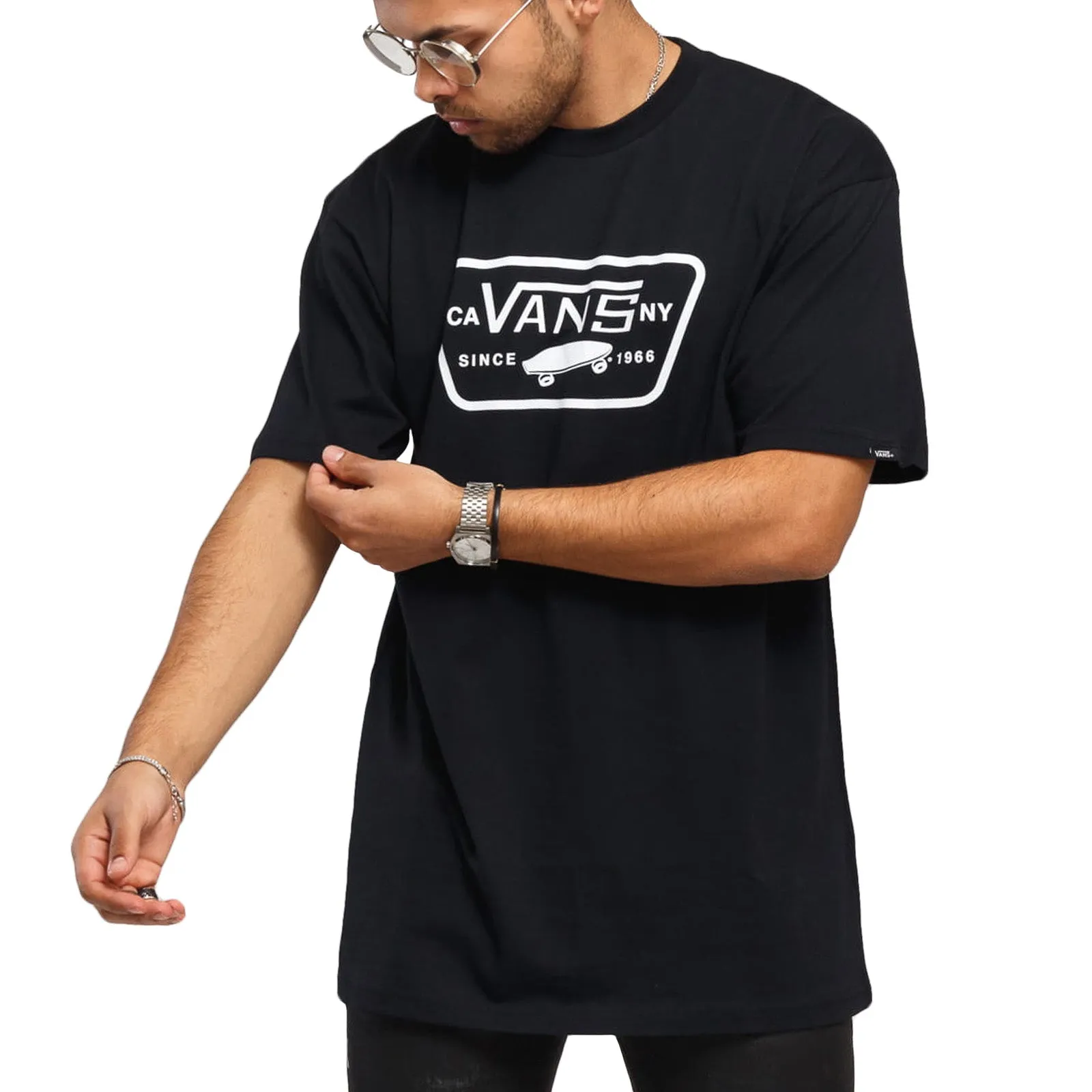 Vans Mens Full Patch T-Shirt - Black