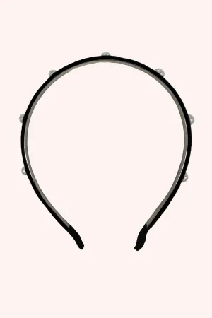 Velvet Pearls Headband Annasui