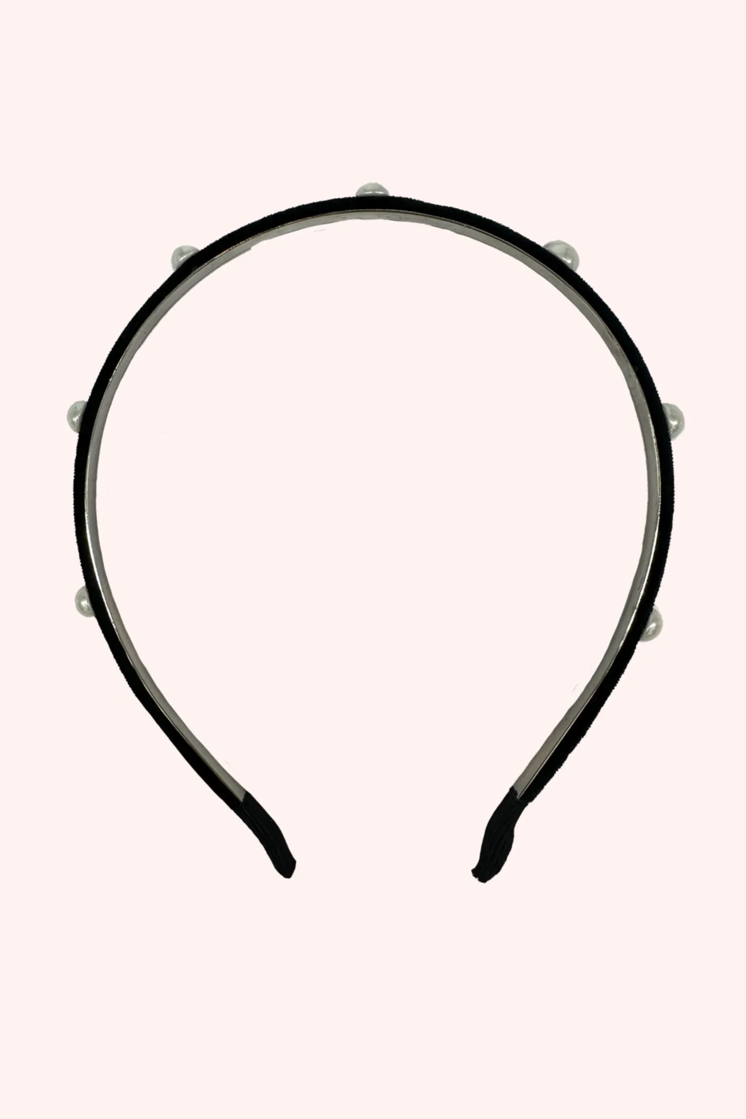 Velvet Pearls Headband Annasui