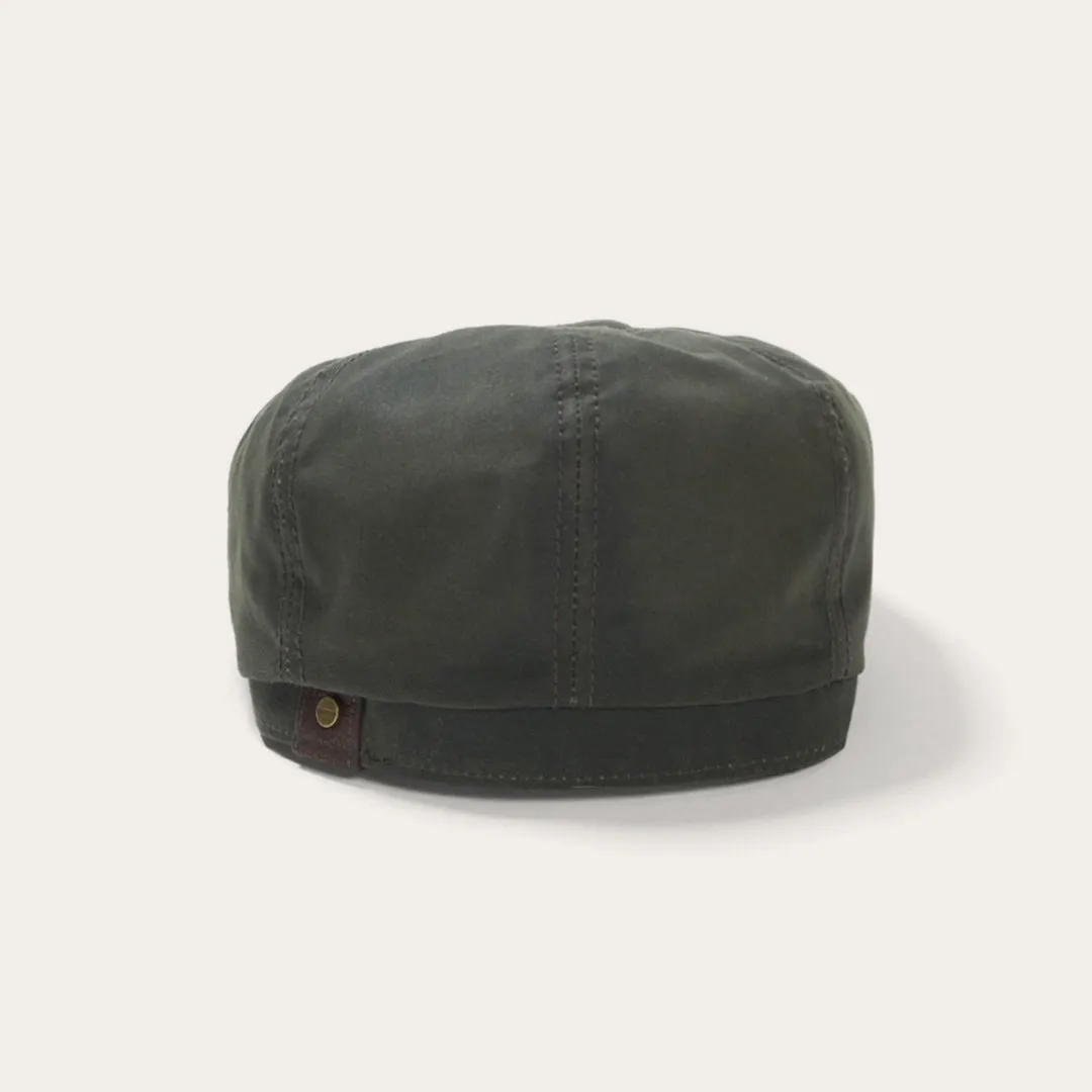 Waxed Cotton Hatteras Cap -STETSON