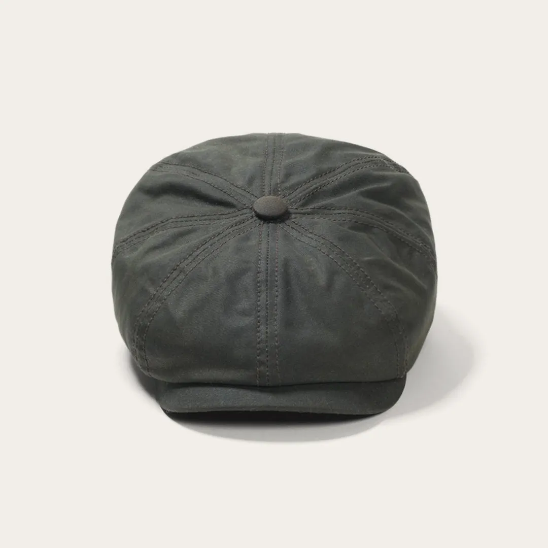 Waxed Cotton Hatteras Cap -STETSON