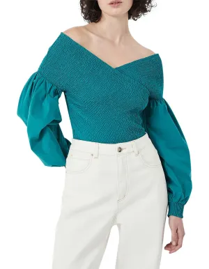 WITCHERY - Shirred voluminous sleeve top! 14