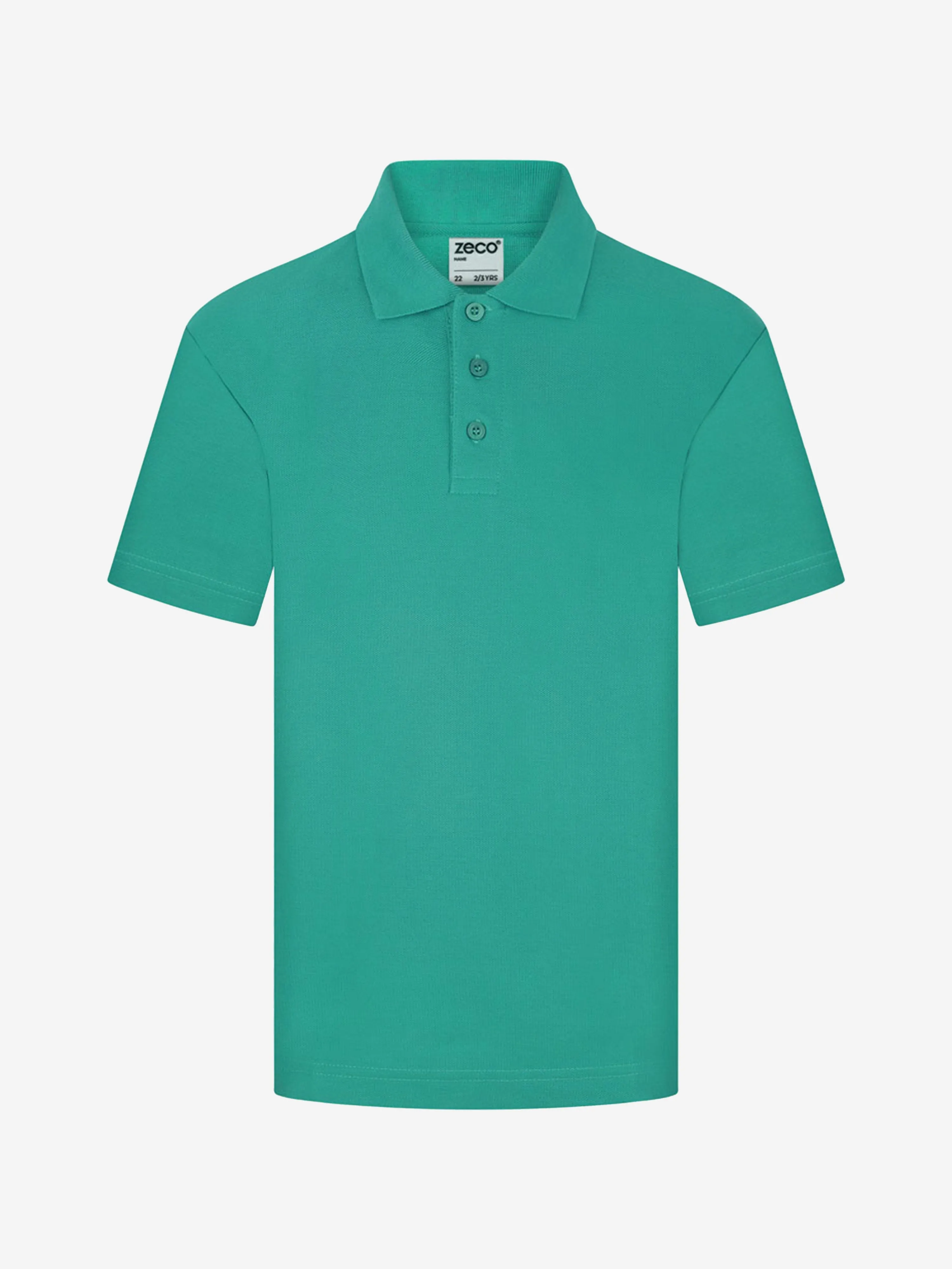 Zeco Kids School Polo Shirt in Green