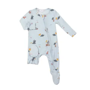 Zipper Footie - Pelicans | Angel Dear
